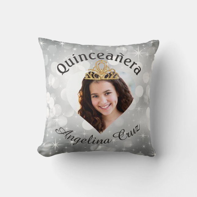 Coussin Souvenir de coupe-circuit de coeur de photo de (Recto)