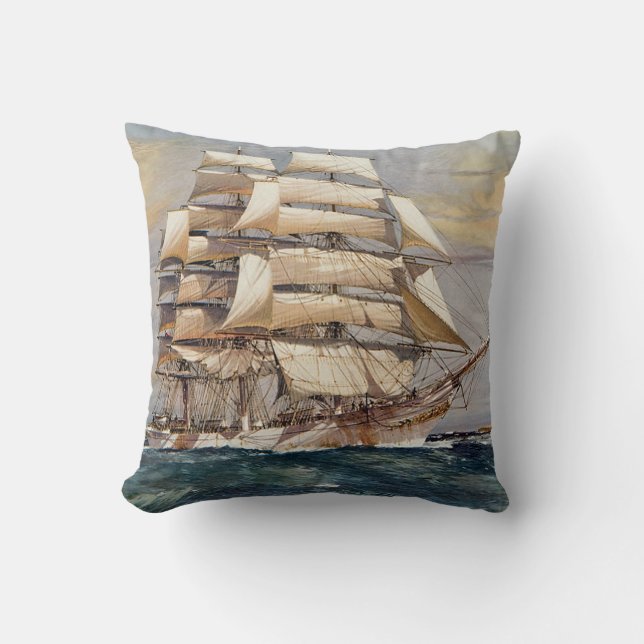 Coussin Sovereign américain de tondeuse des mers (Recto)