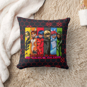 Coussin Soyez Fort, Soyez Courageux, Soyez Miraculeux