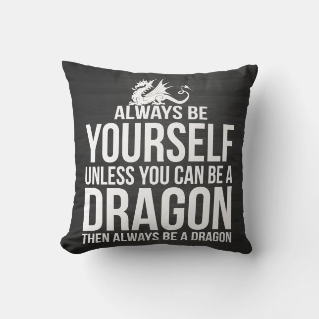 Coussin Soyez toujours vous-même. À moins que vous (Recto)