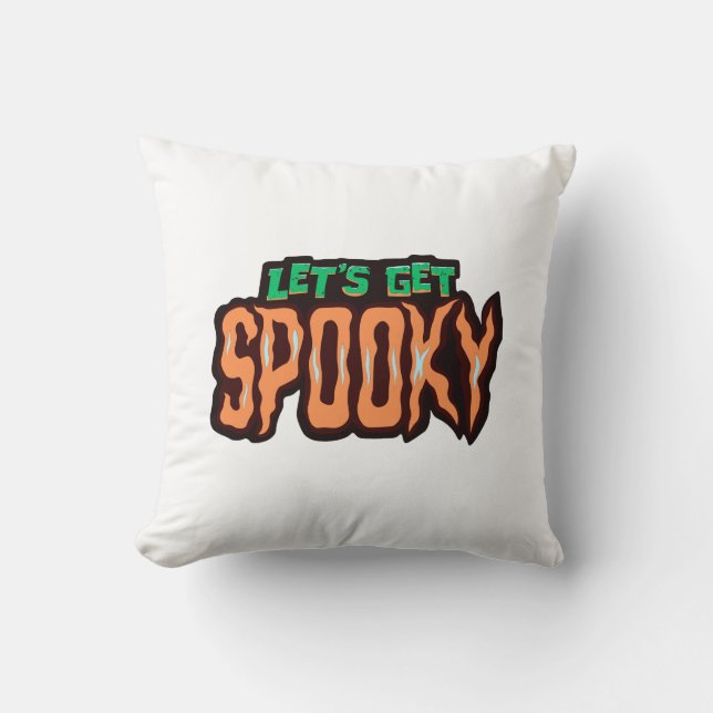 Coussin Soyons Éffrayants (Recto)