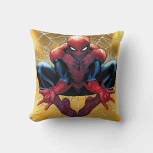Coussin Spider-Man   Assis Dans Un Web