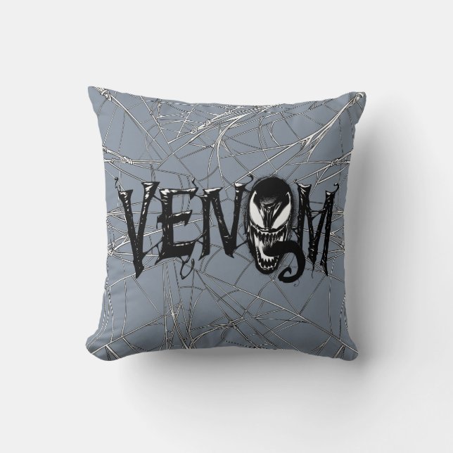 Coussin Spider-Man | Logo du nom de la Venom (Recto)
