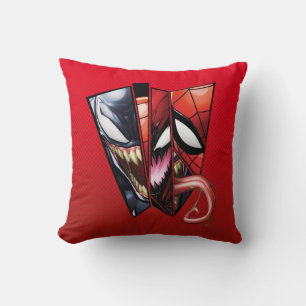 Coussin Spider-Man   Vénom, Carnage et découpe Spider-Man