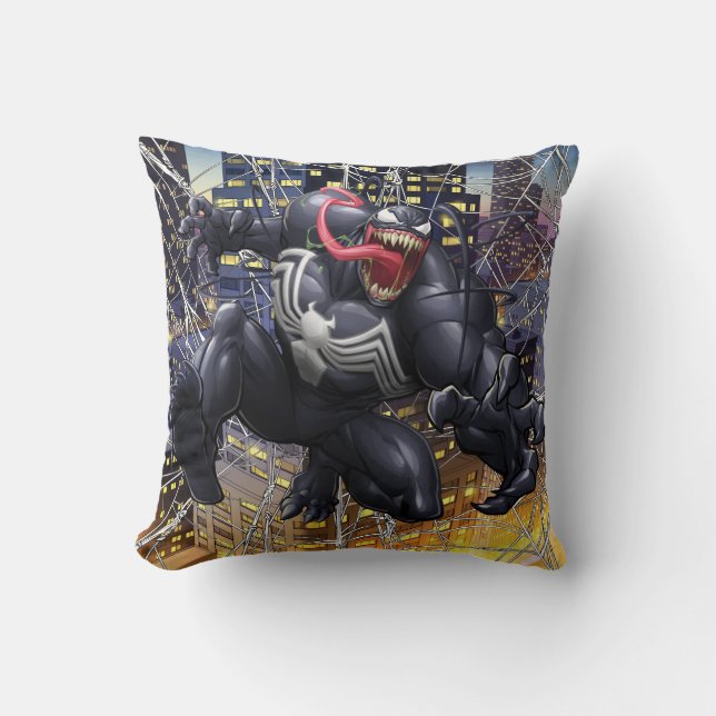 Coussin Spider-Man | Venom en avant (Recto)