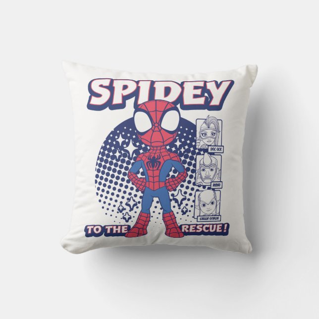 Coussin Spidey à la rescousse ! Graphique (Recto)