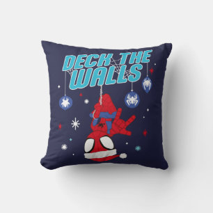 Coussin Spidey Holiday Deck The Walls