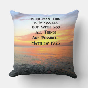 COUSSIN SPIRITUEL SLELELEH MATTHEW 19:26 PHOTO