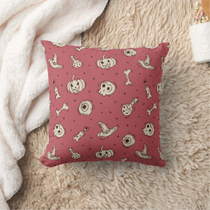 Coussin Spiritueux & Skeletons Halloween Jeu d'oreiller