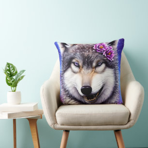 Coussin Splendeur du loup