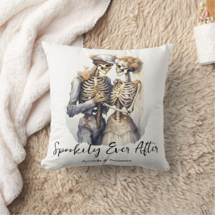 Coussin Spookoky Jamais Après Skeletons Romantiques Hallow