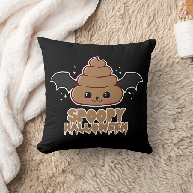 Coussin Spoopy Halloween Kawaii (Couverture)