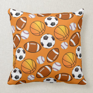 Coussin Sports football soccer baseball basketball Modèle