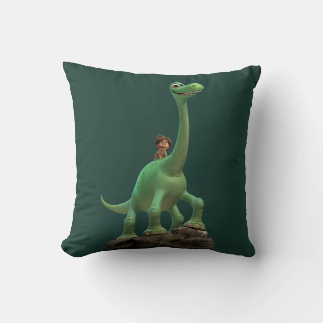 Coussin Spot Et Arlo On Rock (Recto)