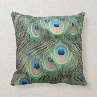 Coussin Spreed large des yeux de paon