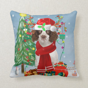 Coussin Springer anglais Spaniel chien avec cadeaux de No