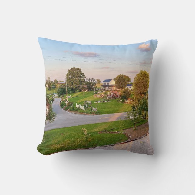 Coussin Springtime in Rocky Hill (Recto)