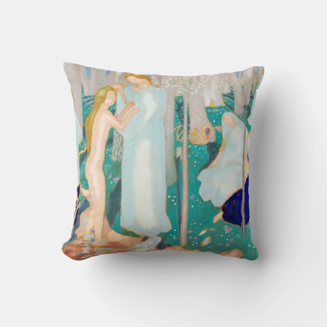 Coussin Springtime, Maurice Denis (Recto)