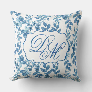 Coussin Spun Sugar & Skydiver Blue Mariage Keepsaké Thon