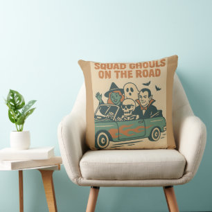Coussin Squad Ghouls Cruisin' en style