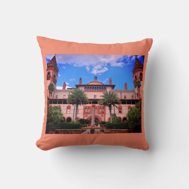 Coussin St Augustine, FL - Hôtel Ponce de Leon (Recto)