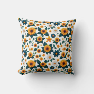 Coussin Stampede de tournesol : Disco Super de la nature