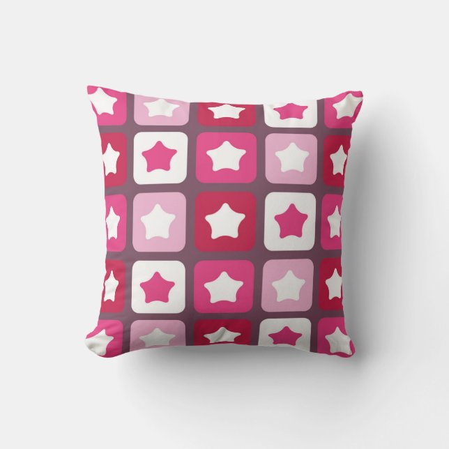 Coussin star Throw Pillow (Recto)