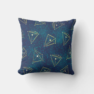 Coussin Starry Sky Chimie Art - Constellations Moléculaire