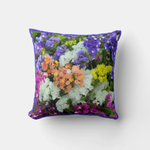 Coussin Statice colorée