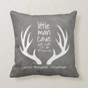 Coussin Statistiques de naissance de la petite grotte de l