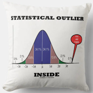 Coussin Statistiques En Dehors De Vous Il Y A Un Humour