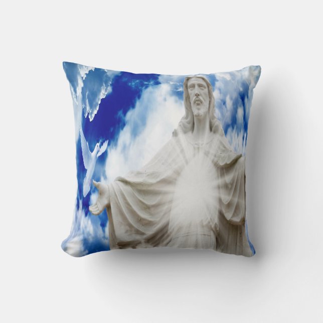 Coussin statue de Jésus-Christ (Recto)