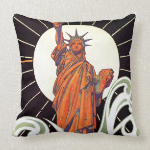 Coussin Statue de la liberté
