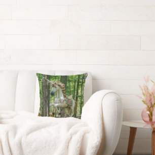 Coussin Statue Unicorn
