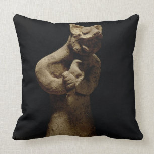 Coussin Statuette d'un démon Lion-Dirigé, Mésopotamie, c.5