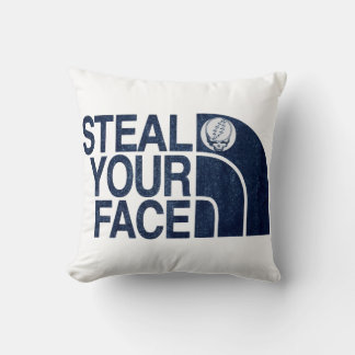 Coussin Steal Your Face Throw Pillow