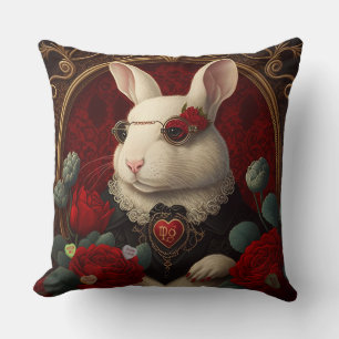 Coussin Steampunk Rabbit Pillow Fantasy Pillow Child''s