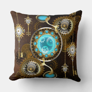 Coussin Steampunk Rusty Background