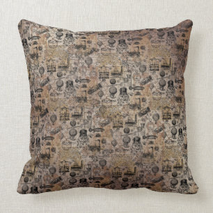 Coussin Steampunk vintage