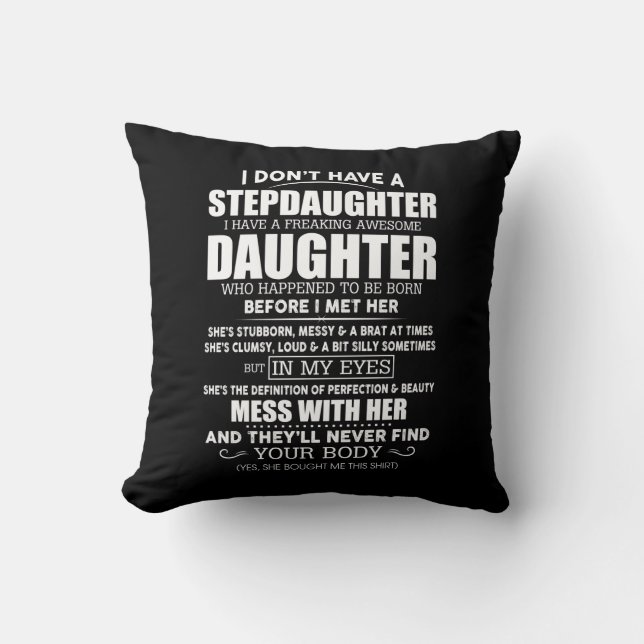 Coussin  Stepgirl (Recto)
