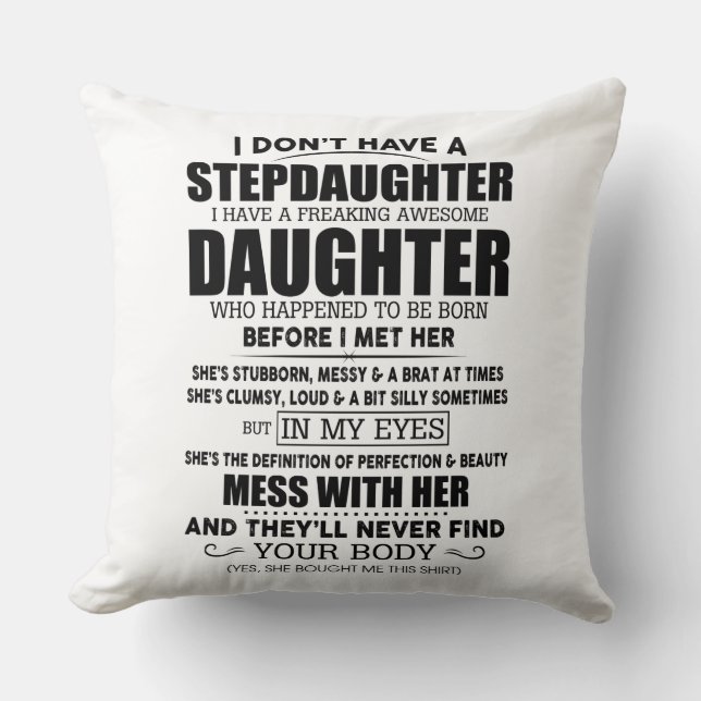 Coussin  Stepgirl (Recto)