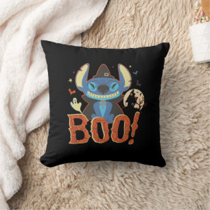 Coussin Stitch Halloween Boo