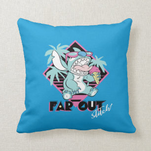 Coussin Stitch Loin Retro Graphic