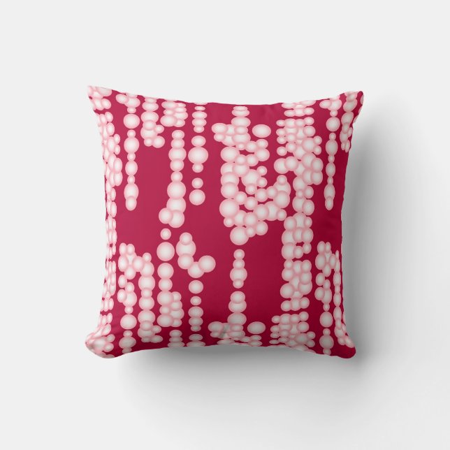 Coussin Stream of bubbles (Recto)