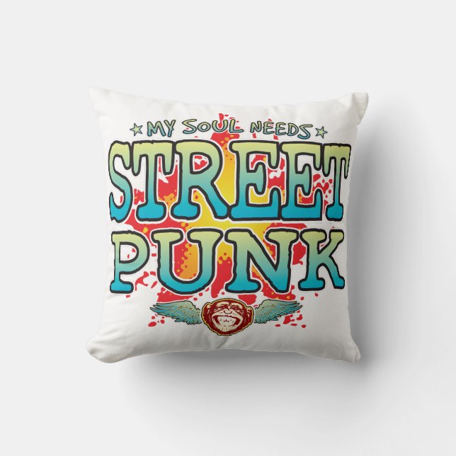 Coussin Street Punk Soul Cushion (Recto)