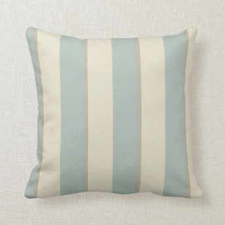 Coussin Stripe géorgienne Eau de Nil