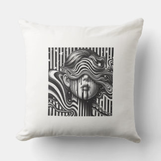 Coussin Striped design pillow