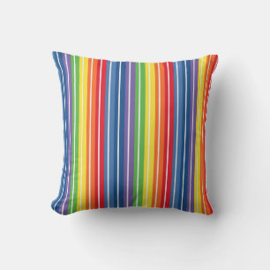 Coussin StripeThrow coloré