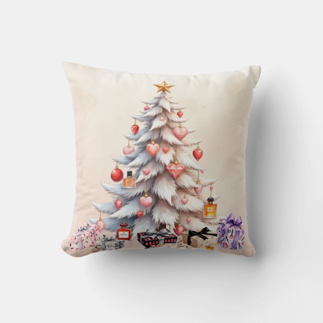 Coussin Stunning Beauty/Makeup themed Cushion (Recto)