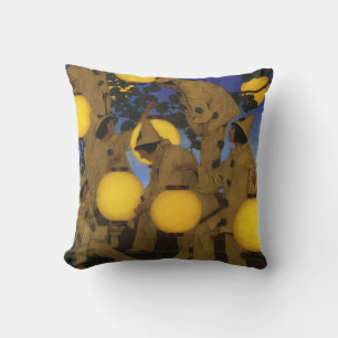 Coussin style artistique de Maxfield Parrish